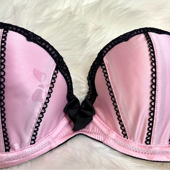34C/S 34D Vs Victoria’s Secret Sexy Little Things Vintage Light Pink Bra + panty - Picture 5 of 16